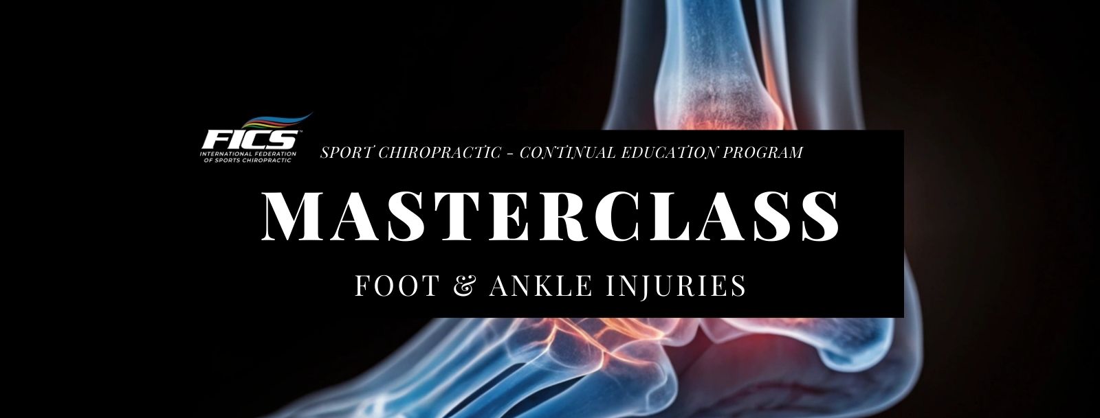 MASTERCLASS – Foot & Ankle Injuries (Dr Luke Nelson)