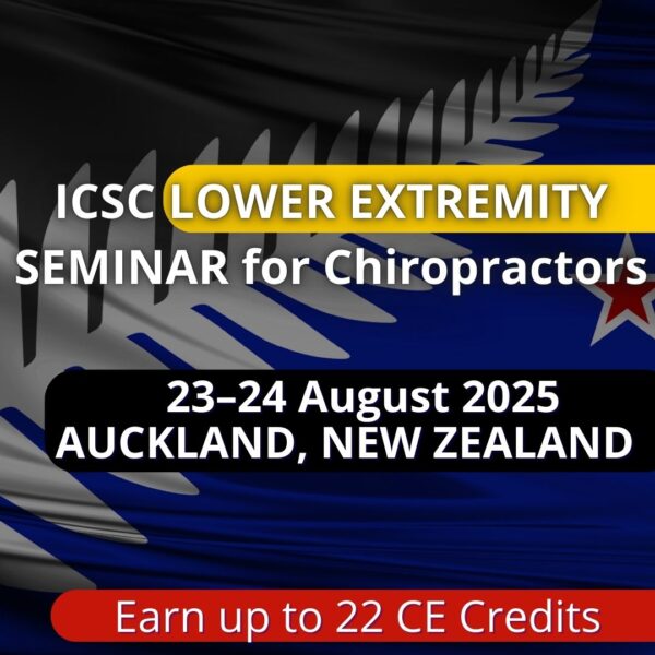 NEW ZEALAND - ICSC LOWER Extremity Seminar 2025