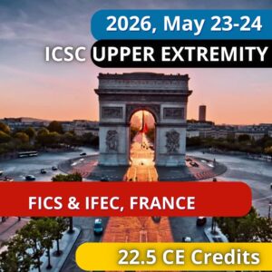 Registration ICSC Upper Extremity Online Theory - France 2026