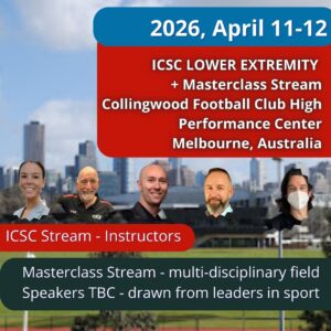 Australia 2026 - Lower Extremity + Masterclass