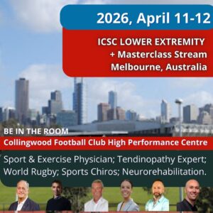 Australia 2026 - Lower Extremity + Masterclass