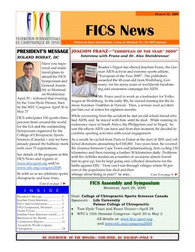 March 2009 cover