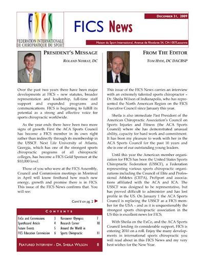 December 2009 cover