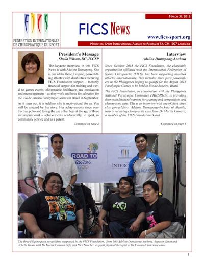 March 2016 cover